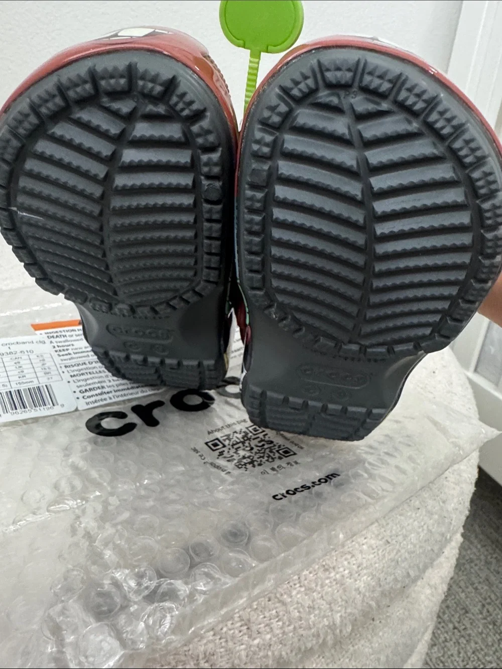 NWT CROCS Disney Cars Mater classic clog